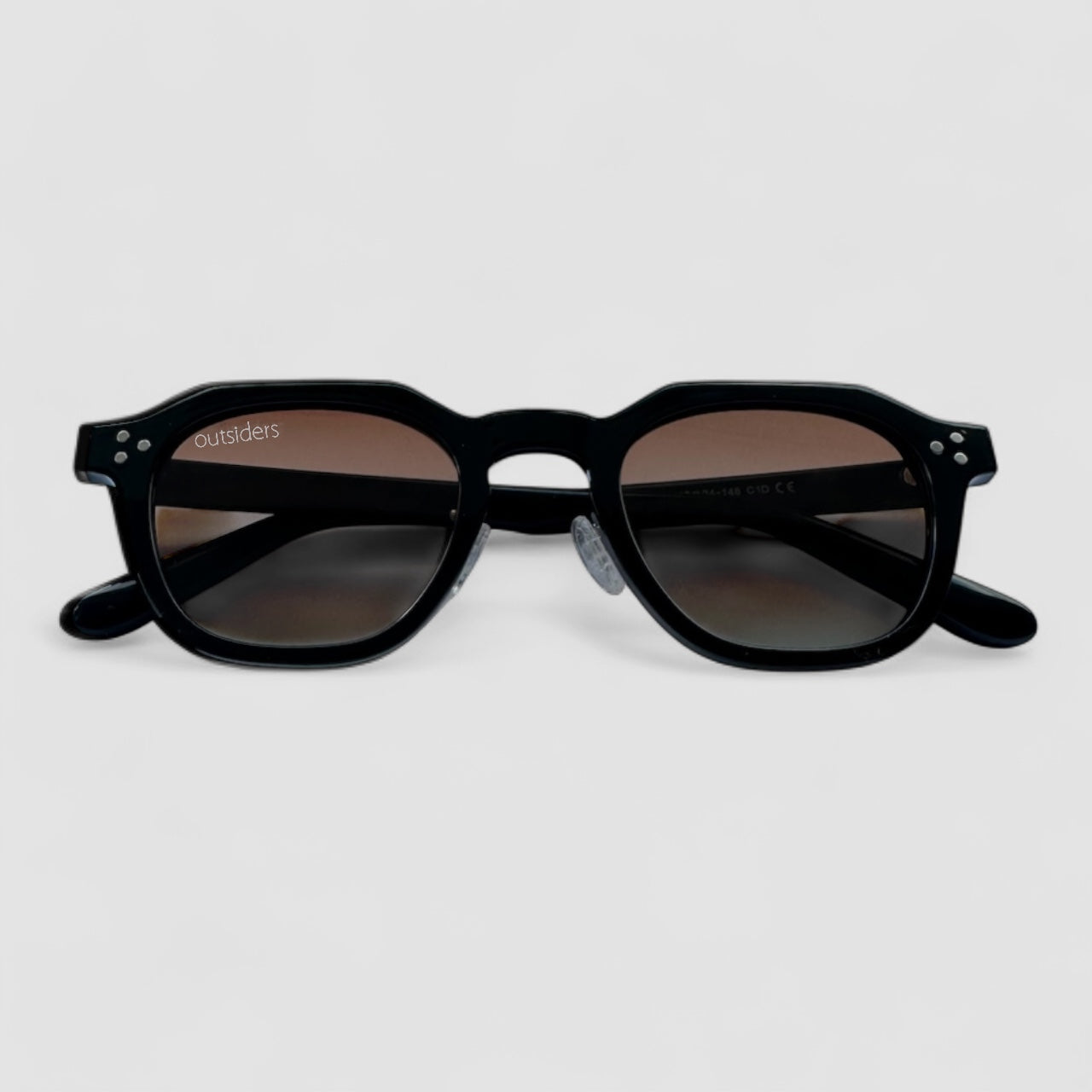 Outsiders Breeze Sunglasses - Black / Pink Fade