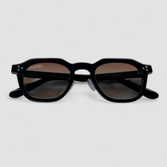 Outsiders Breeze Sunglasses - Black / Pink Fade