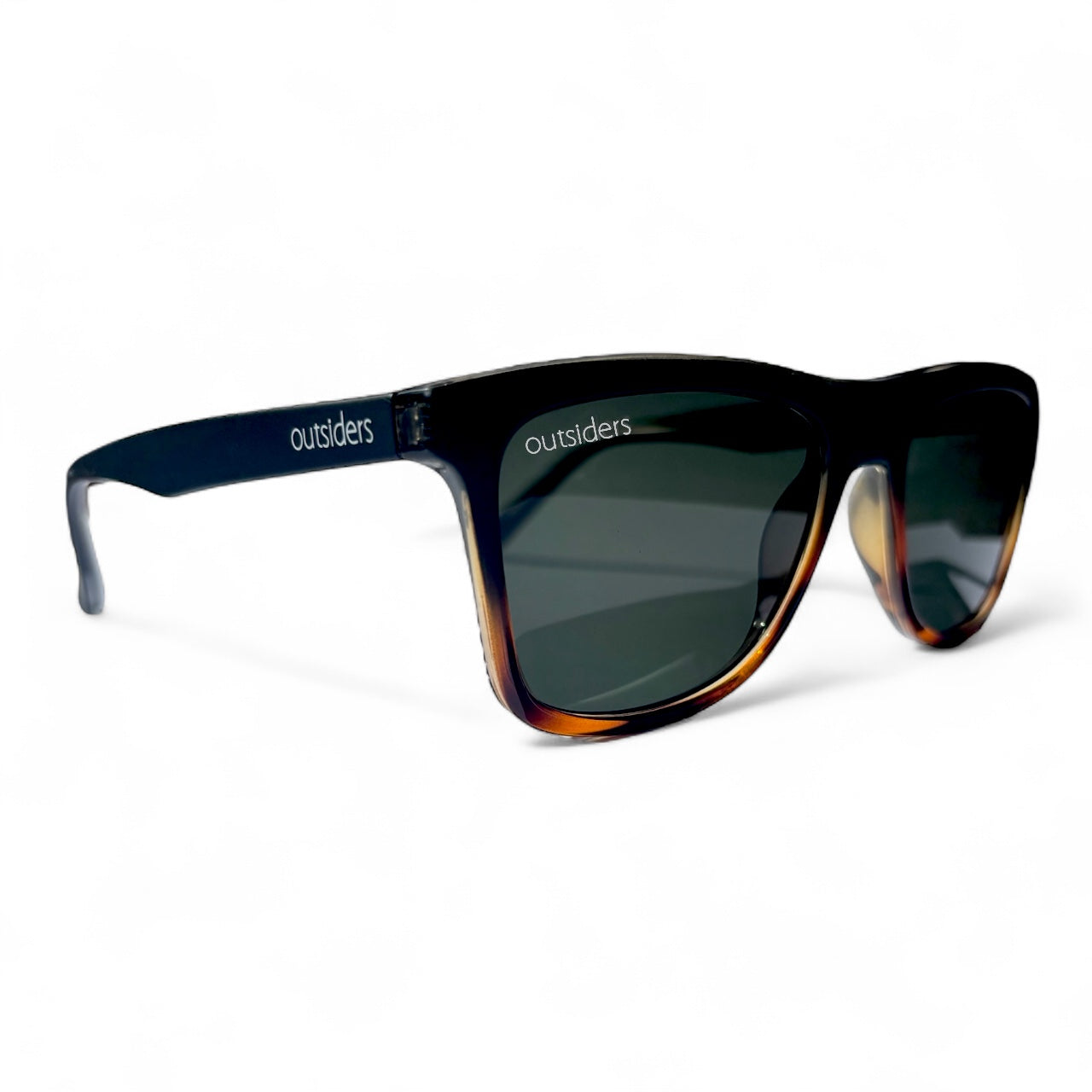 Outsiders Coast Sunglasses - Black / Tortoise Fade
