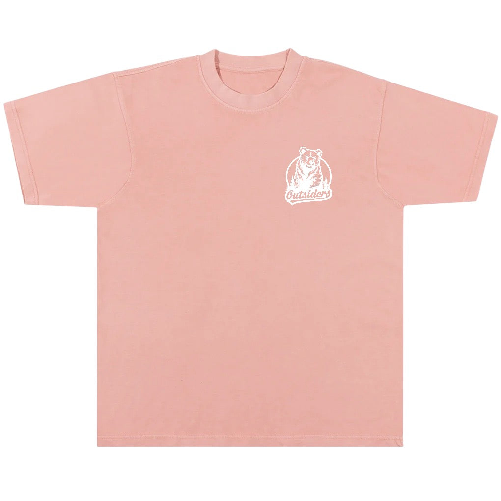 Outsiders Calibear T-shirt - Salmon
