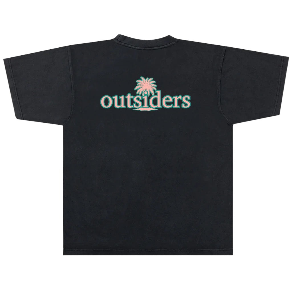 Outsiders Palm Springs T-shirt - Black
