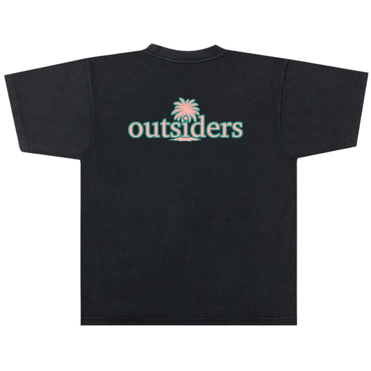 Outsiders Palm Springs T-shirt - Black