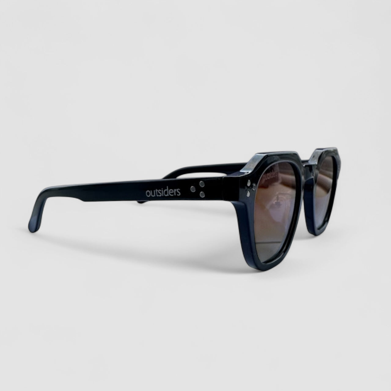 Outsiders Breeze Sunglasses - Black / Pink Fade