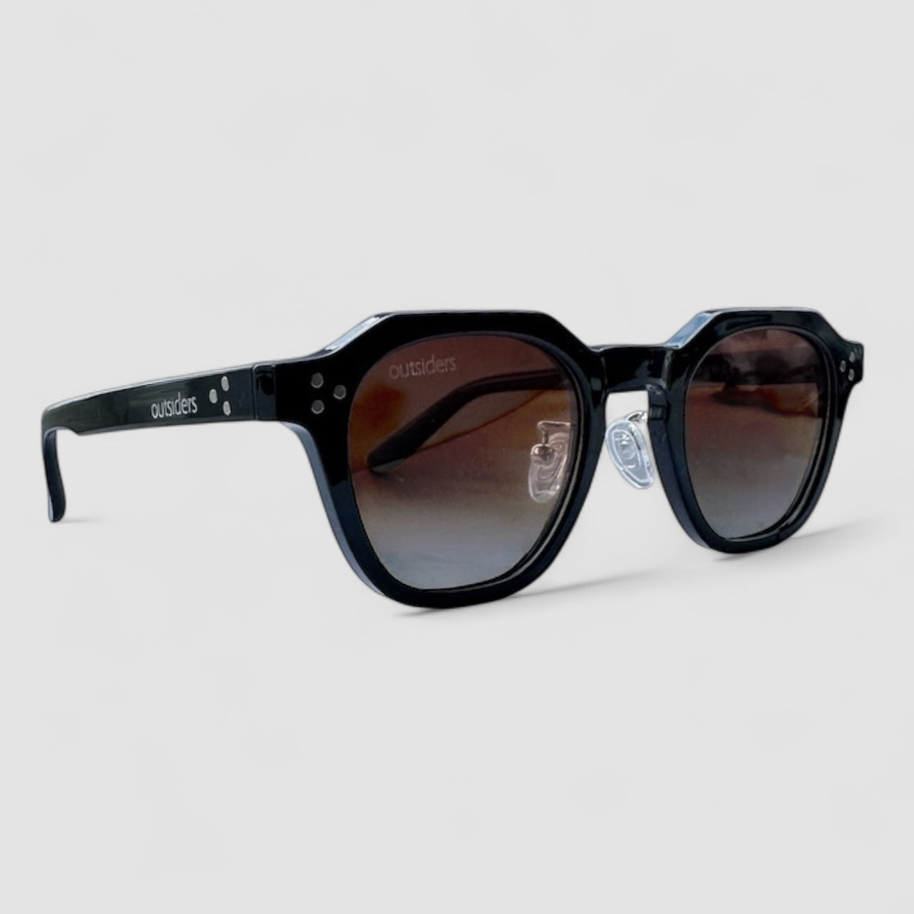 Outsiders Breeze Sunglasses - Black / Pink Fade