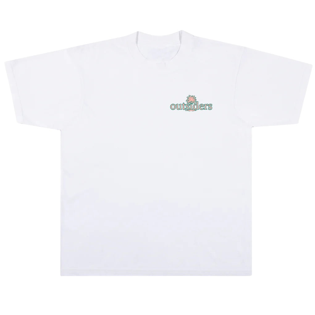 Outsiders Palm Springs T-shirt - White