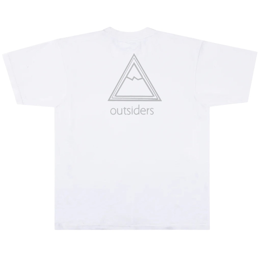 Outsiders Stencil T-shirt - White