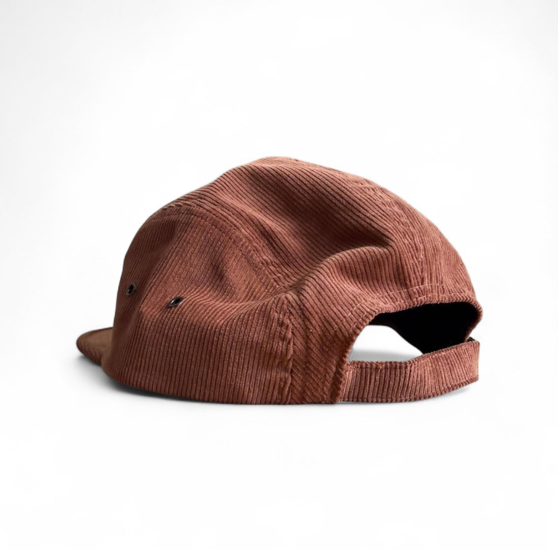 Outsiders Organic Cord 5 Panel Cap - Sequioa