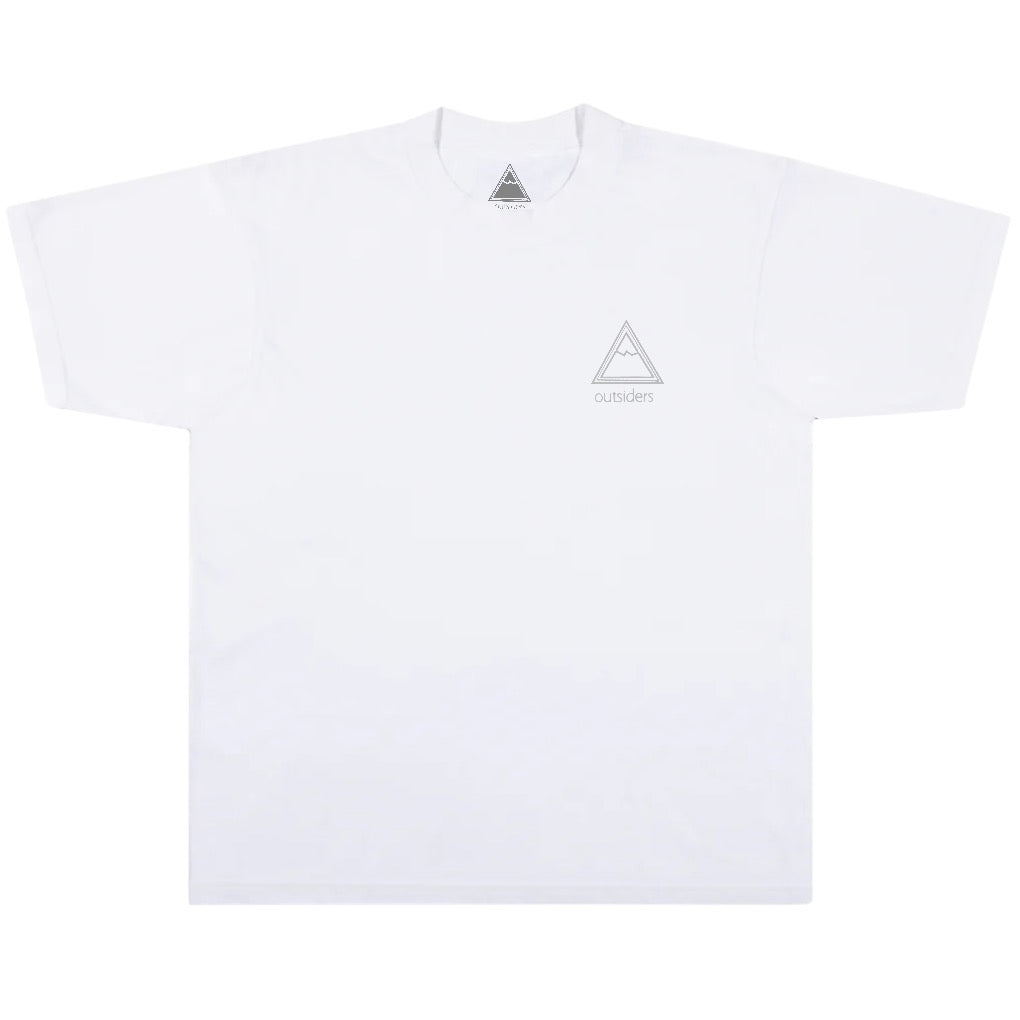 Outsiders Stencil T-shirt - White