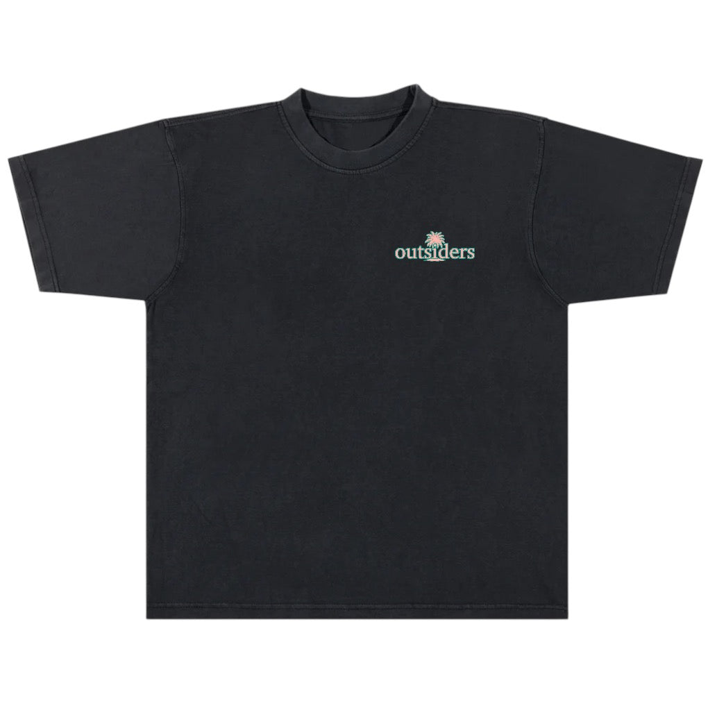Outsiders Palm Springs T-shirt - Black