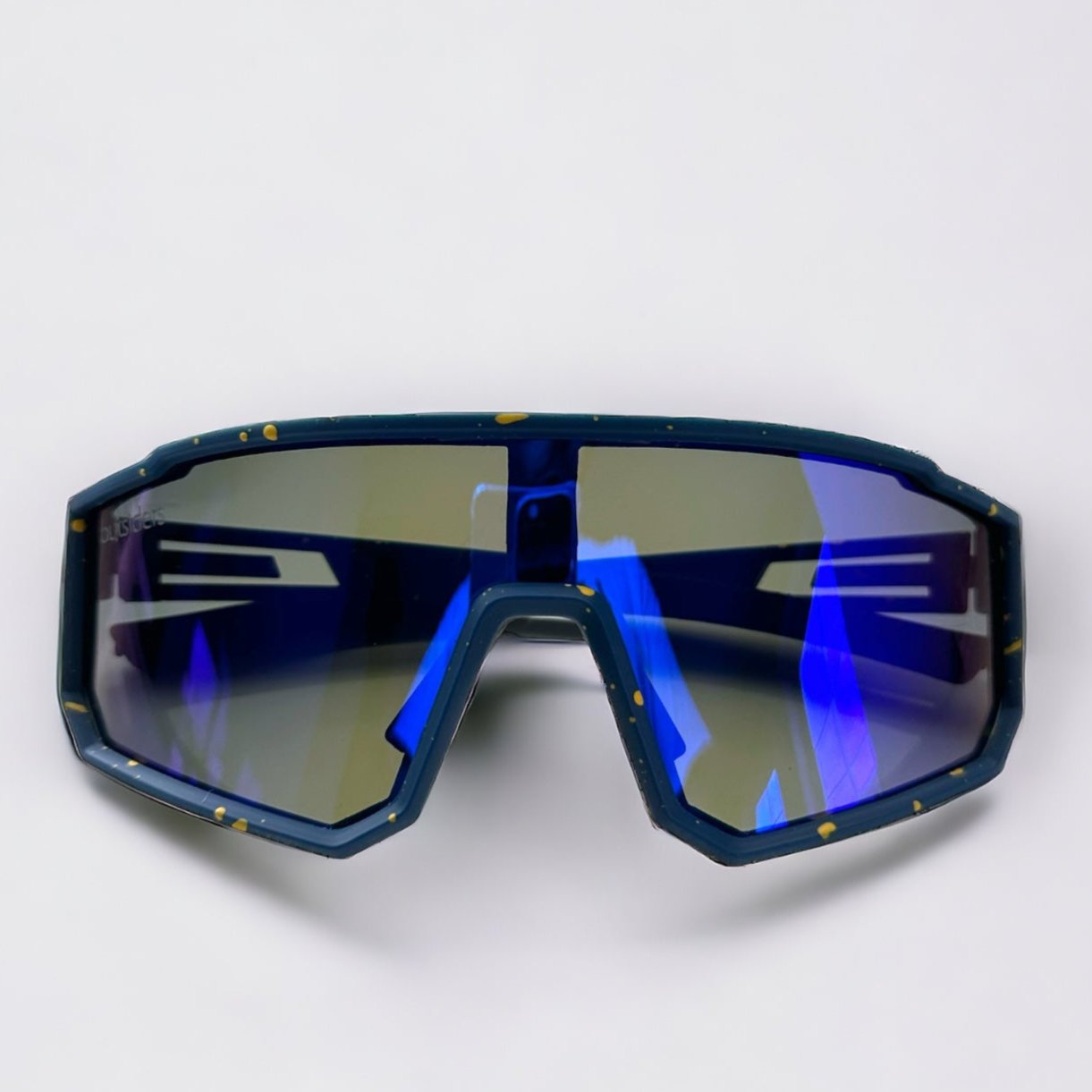 Outsiders Spaced Sunglasses - Blue / Yellow Speckle