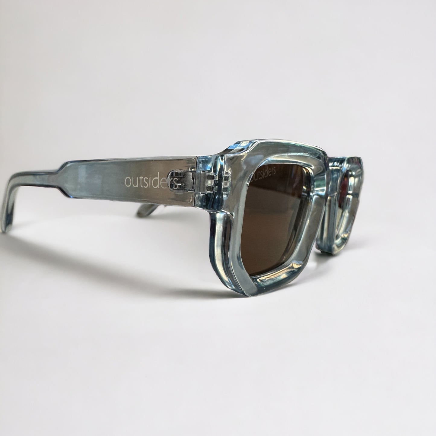 Outsiders Cascade Sunglasses - Blue Smoke / Brown