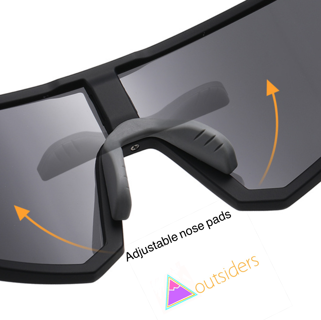 Outsiders Spaced Sunglasses - Blue / Yellow Speckle