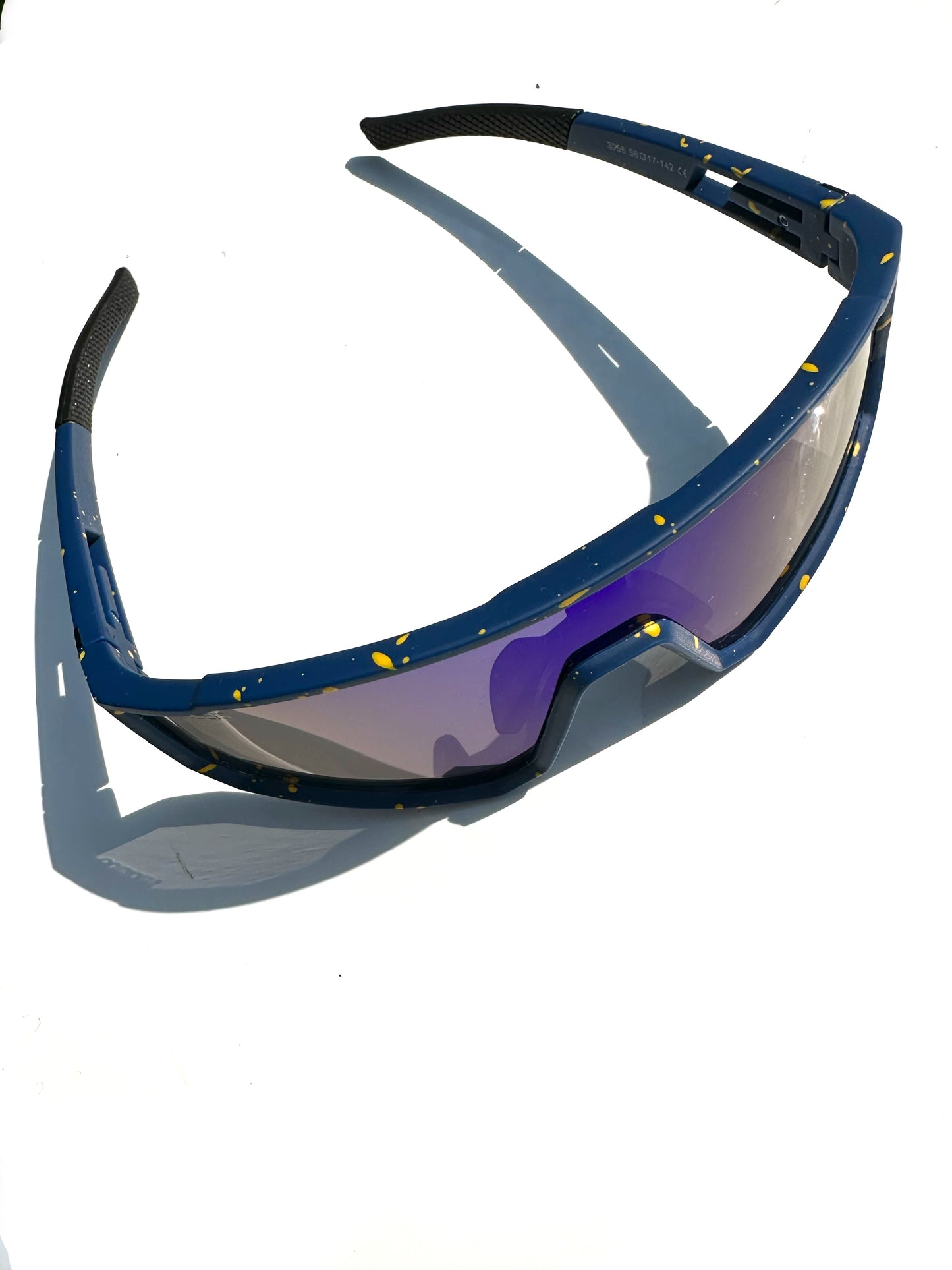 Outsiders Spaced Sunglasses - Blue / Yellow Speckle