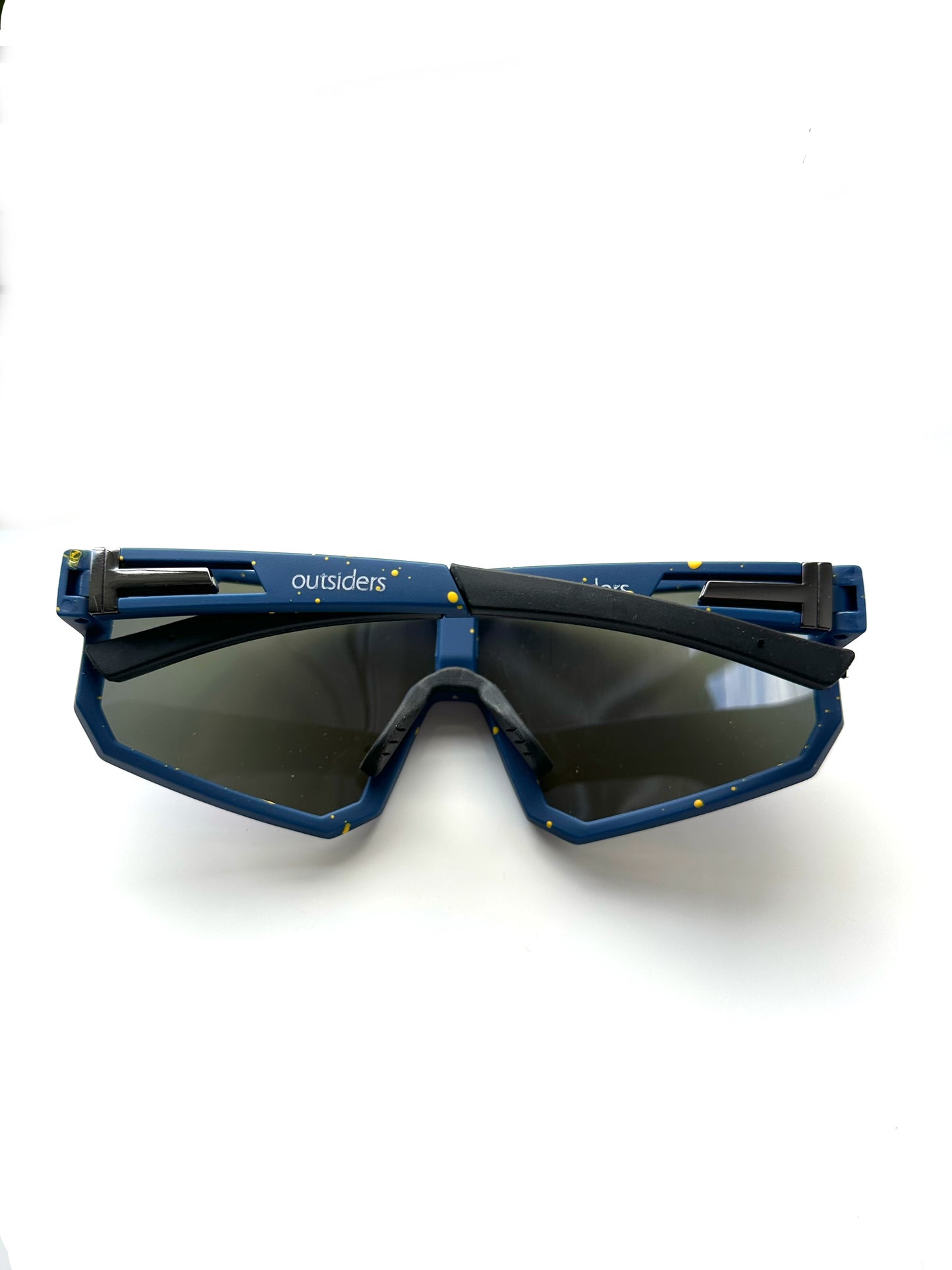 Outsiders Spaced Sunglasses - Blue / Yellow Speckle