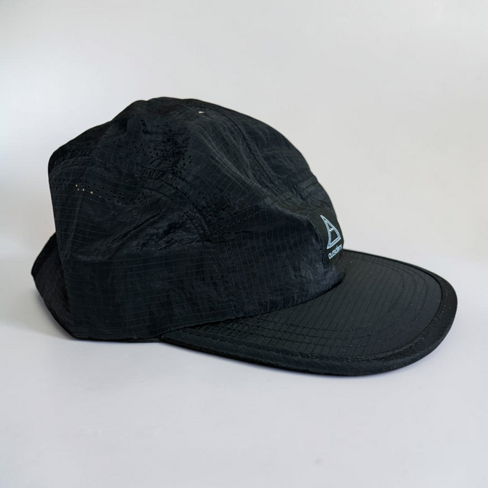 Outsiders Fly-Lite 5 Panel Running Cap - Black