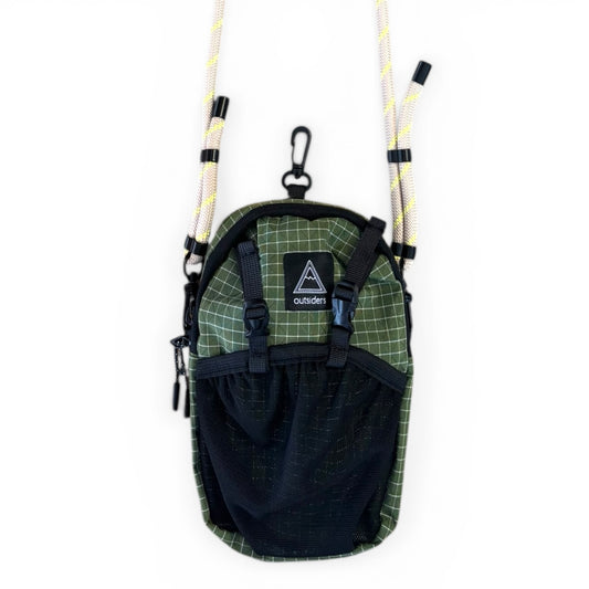 Outsiders Grid Minimod Pouch - Green