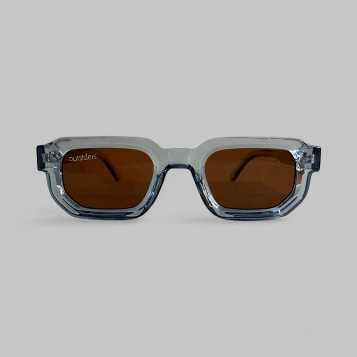 Outsiders Cascade Sunglasses - Blue Smoke / Brown
