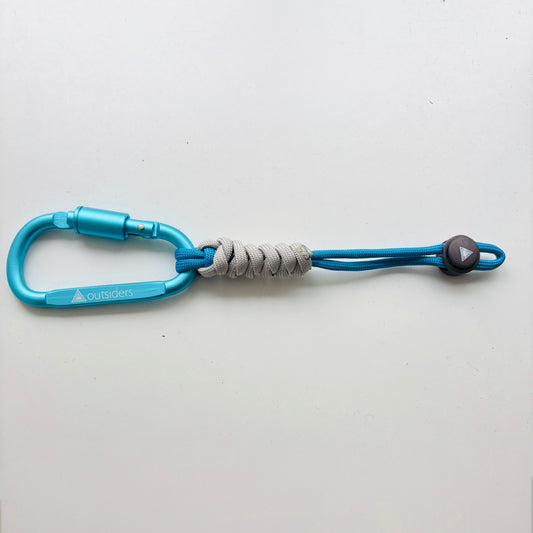Outsiders Paracord EDC Carabiner - Blue