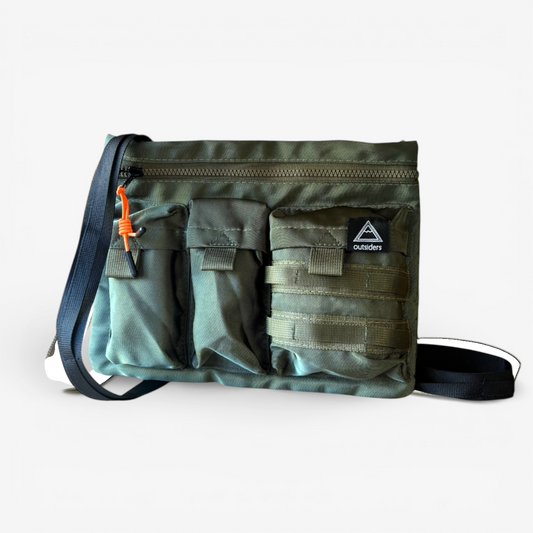 Outsiders Field Crossbody Bag - Olive