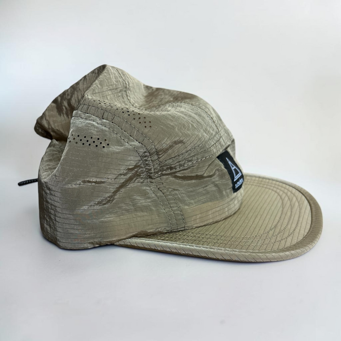 Outsiders Fly-Lite 5 Panel Running Cap - Sand