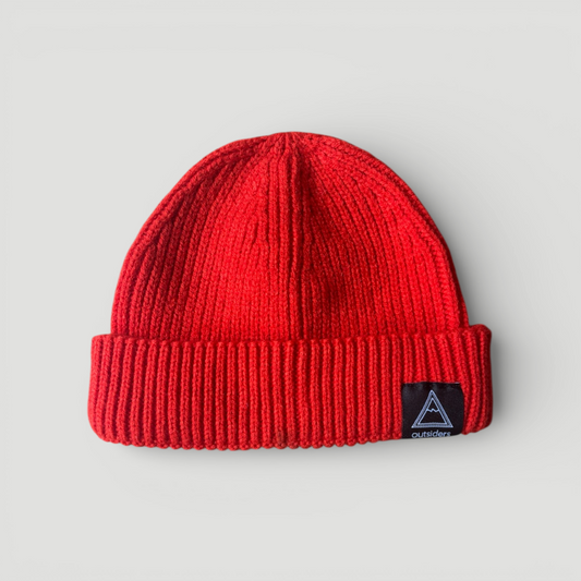 Outsiders Woven Skele Logo Beanie - Orange product image