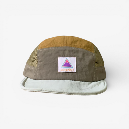 Outsiders Ovent Block Panel Cap - Dune