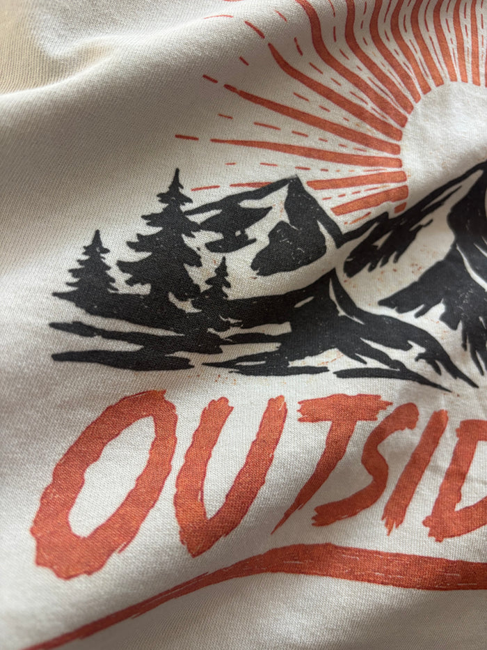 Outsiders Last Light T-shirt - Washed Ivory