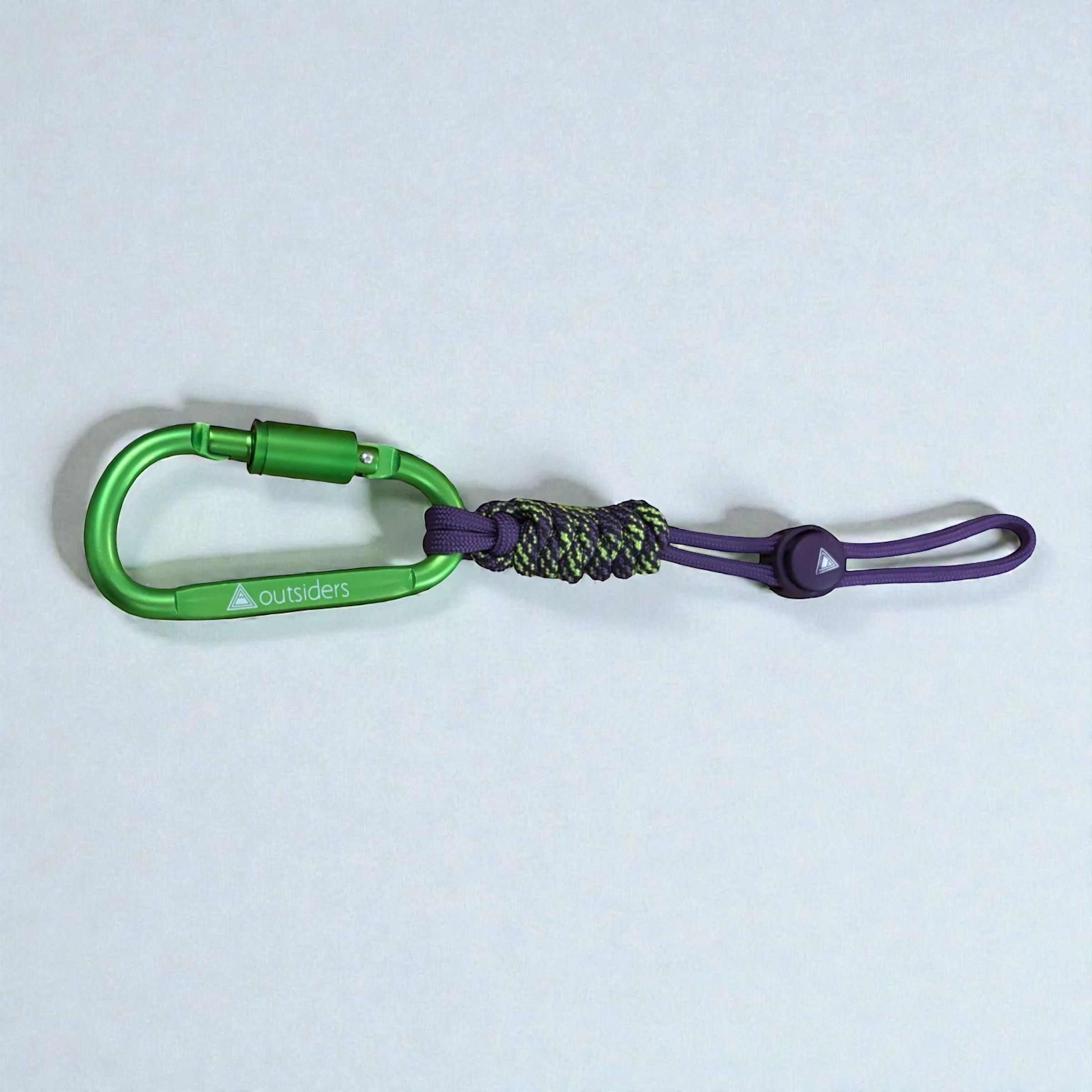Outsiders Paracord EDC Carabiner - Aurora | EDC Key Clip