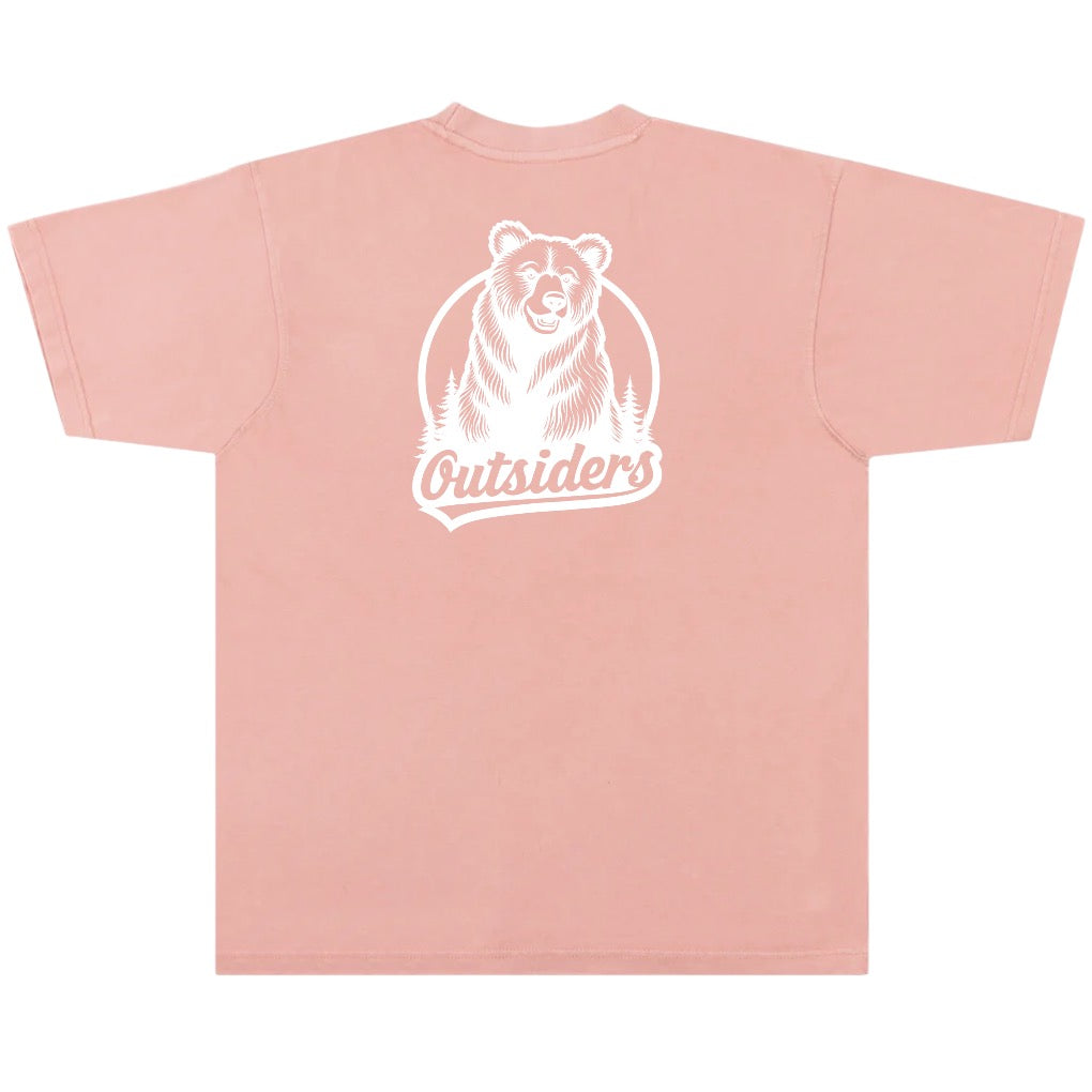Outsiders Calibear T-shirt - Salmon