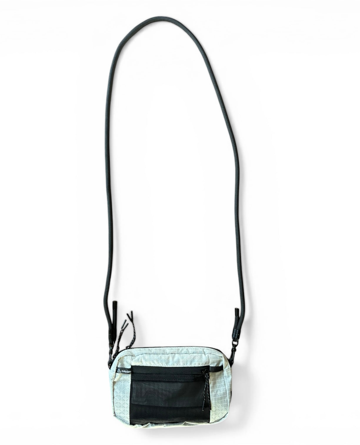 Outsiders Grid Crossbody Bag - Grey product image