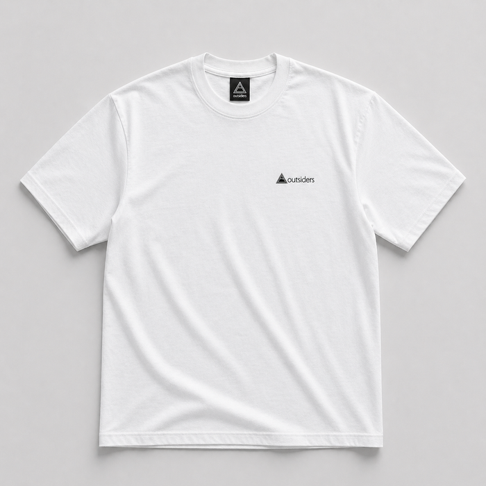 Outsiders Core Print T-shirt - White