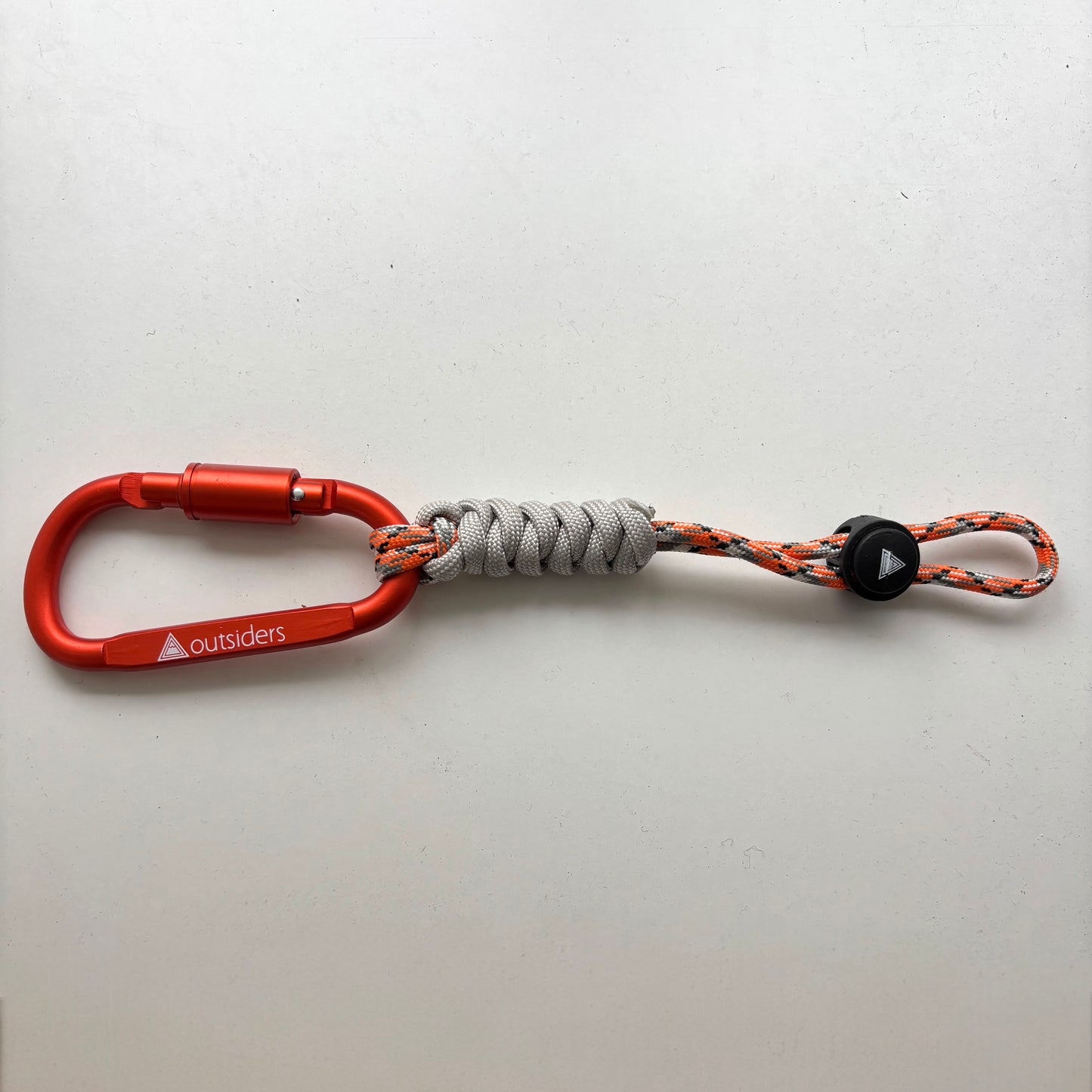 Outsiders Paracord EDC Carabiner - Orange
