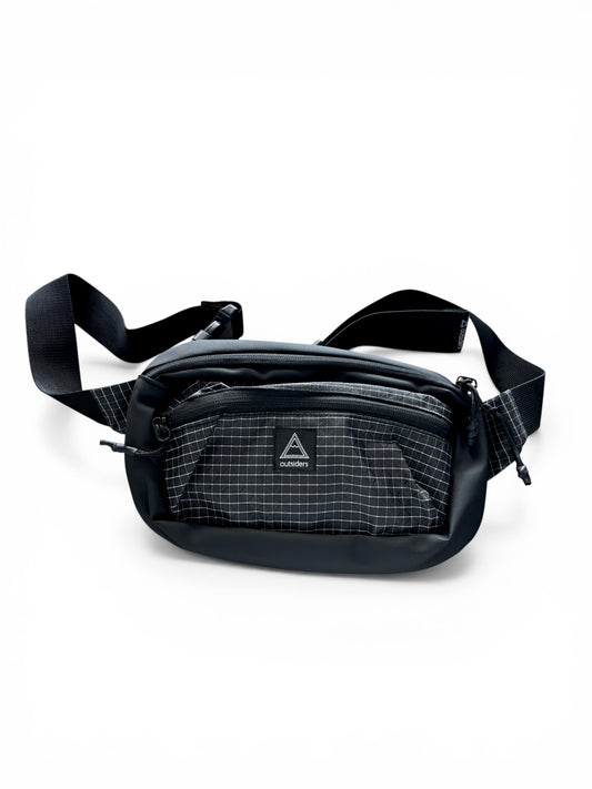 Outsiders Grid Waistpack - Black product image