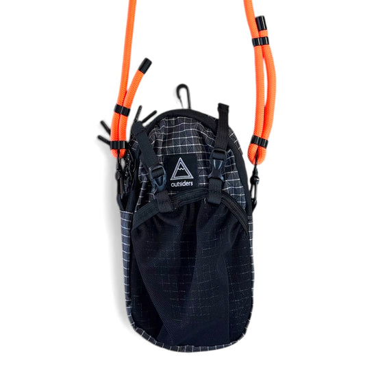 Outsiders Grid Minimod Pouch - Black