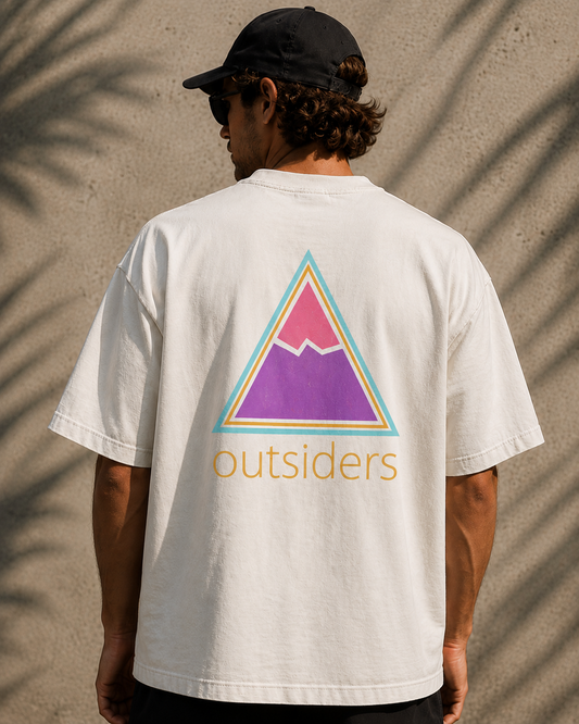Outsiders Core Print T-shirt - White
