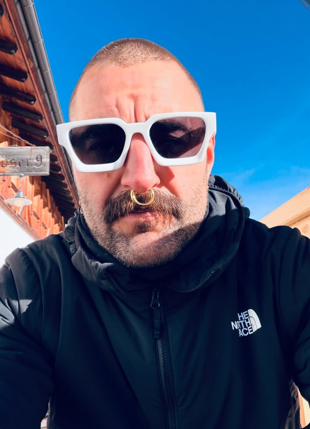 Outsiders Waved Sunglasses - White product image