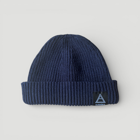 Outsiders Woven Skele Logo Beanie - Navy product image