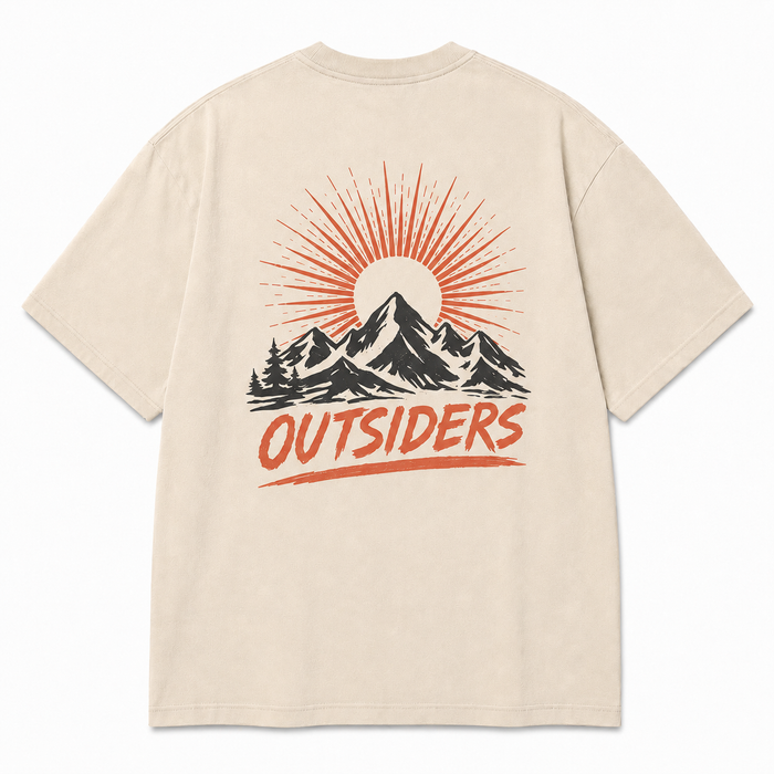 Outsiders Last Light T-shirt - Washed Ivory