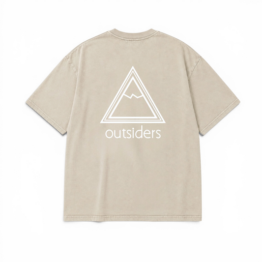 Outsiders Skele T-shirt - Washed Ivory