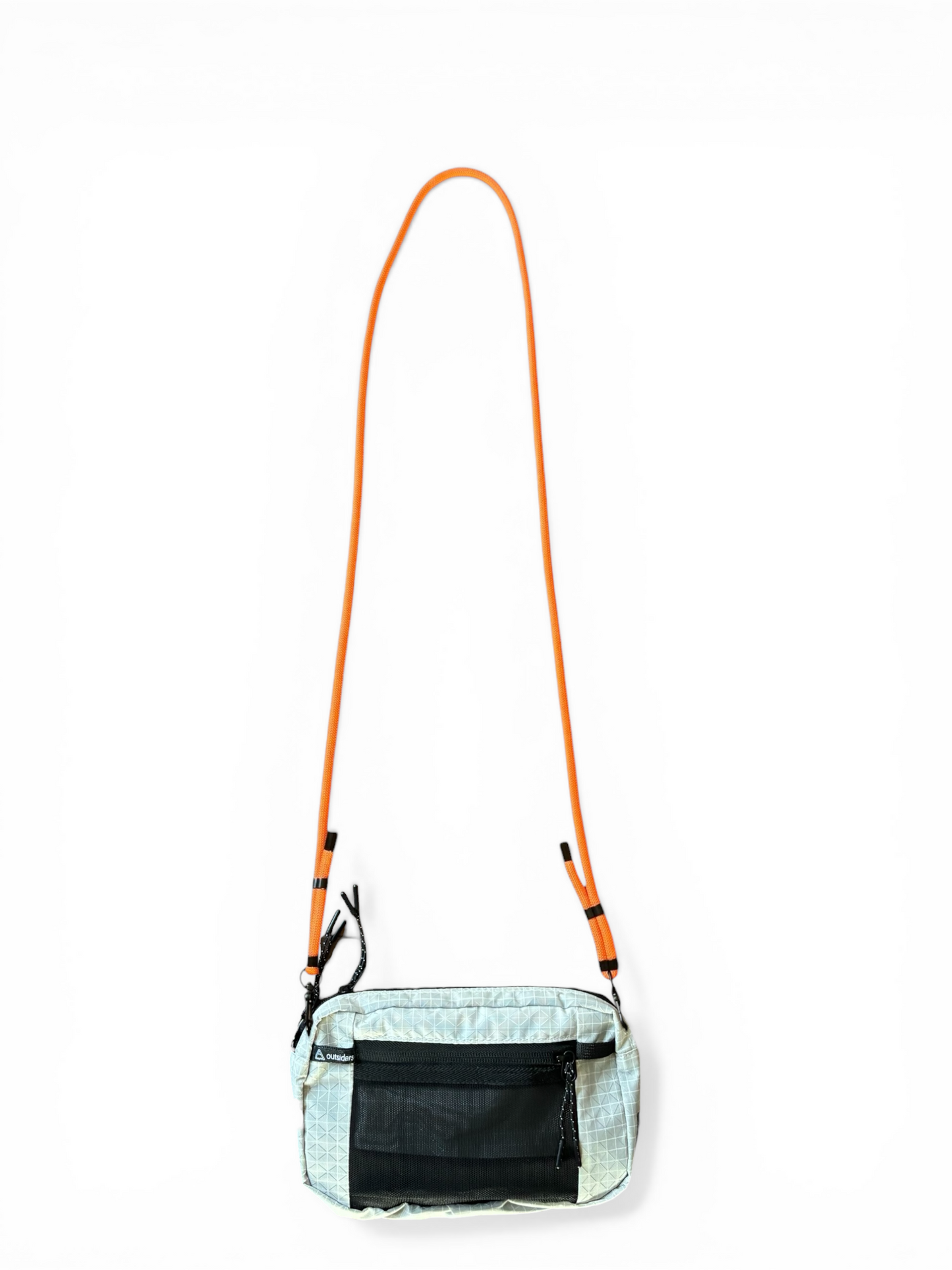 Outsiders Grid Crossbody Bag - Grey product image