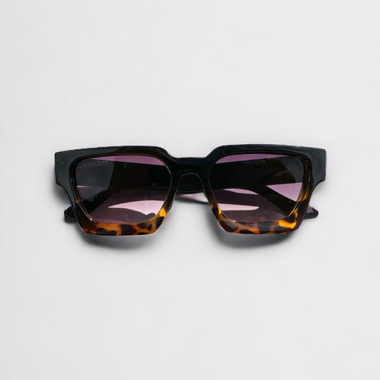 Outsiders Waved Sunglasses - Tortoise Fade / Pink