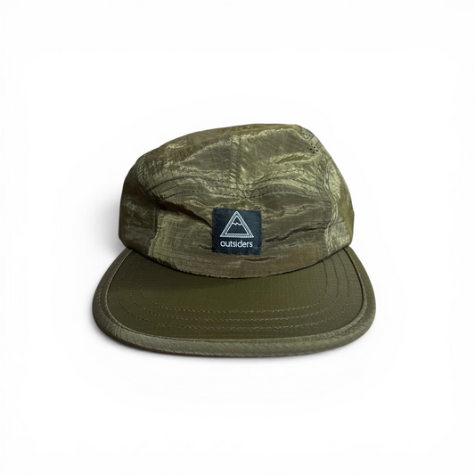 Outsiders Fly-Lite 5 Panel Running Cap - Olive product image