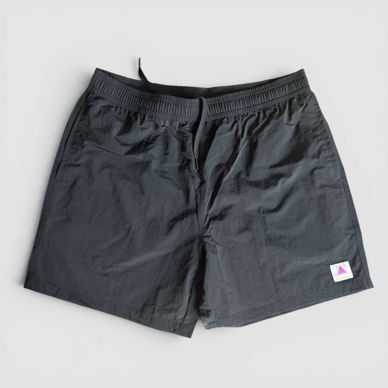 Outsiders Coast Shorts in black front view