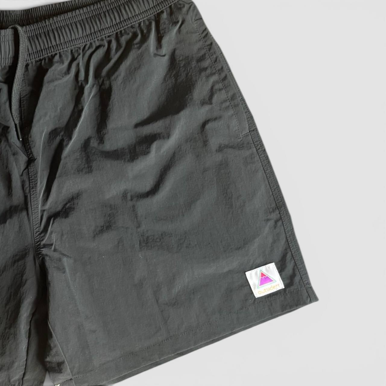 Outsiders Coast Shorts in black detail view 2