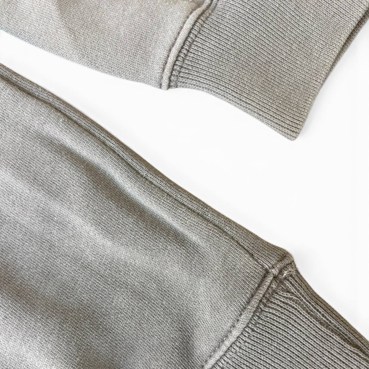 Outsiders Logo Crewneck in Vintage Grey detail view 2