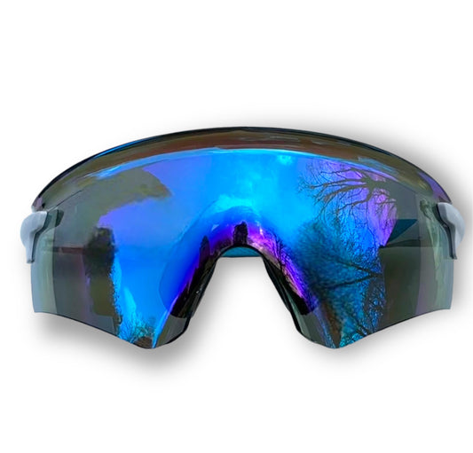 Outsiders Powder Trail Sunglasses - White / Blue