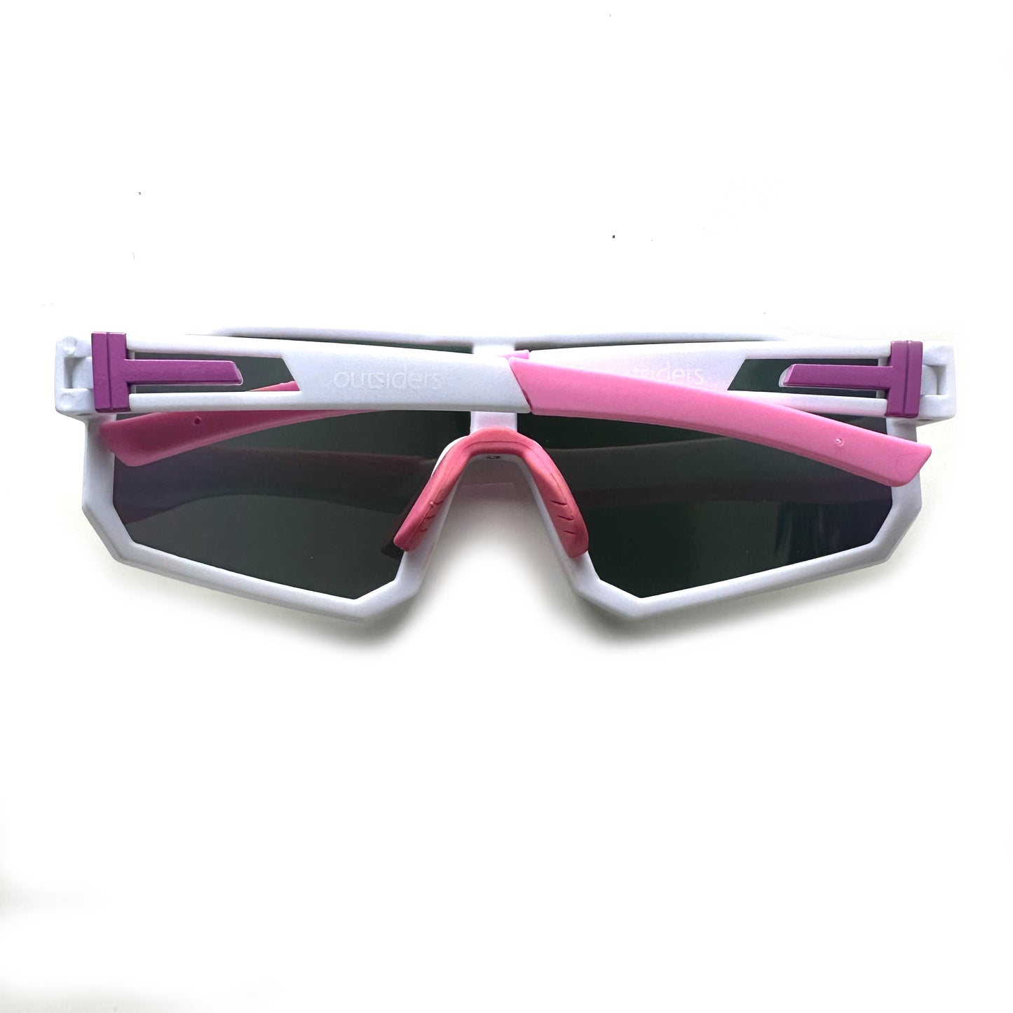 Outsiders Spaced Sunglasses - White Pink
