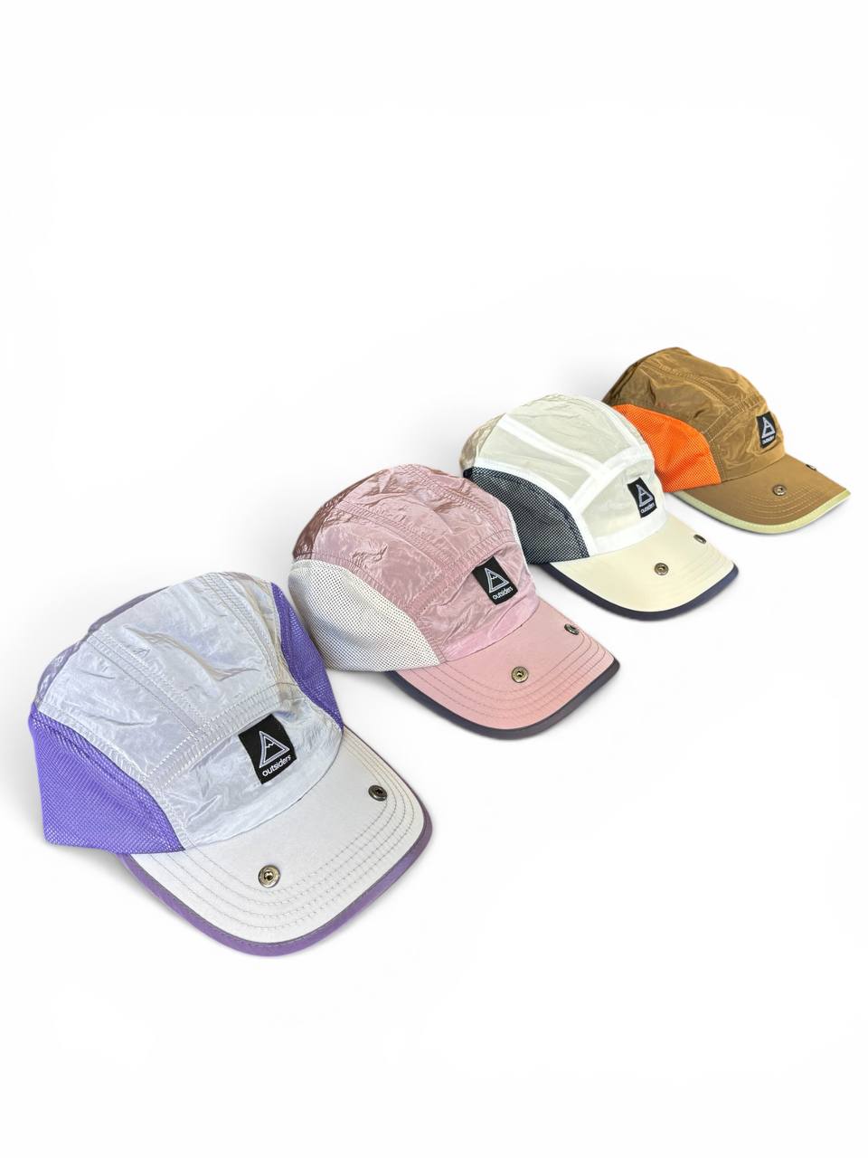 Four Legion Desert Running Cap colourways without neck cover visible