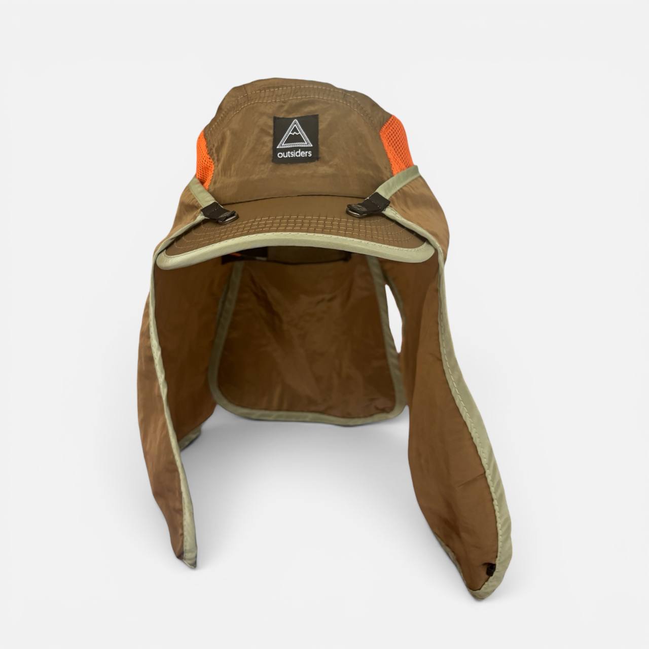 Legion Desert Running Cap Desert colourway front view